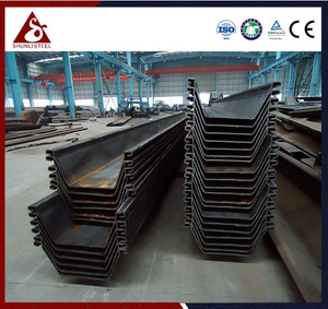 Bon prix des palplanches de la plus grande fabrication de Chine